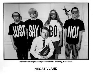 Negativland with attorney Hal Stakke